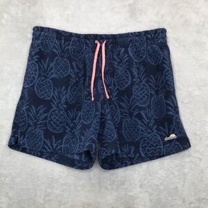 Chubbie's Men's Pineapple Print Fleece Shorts Size M